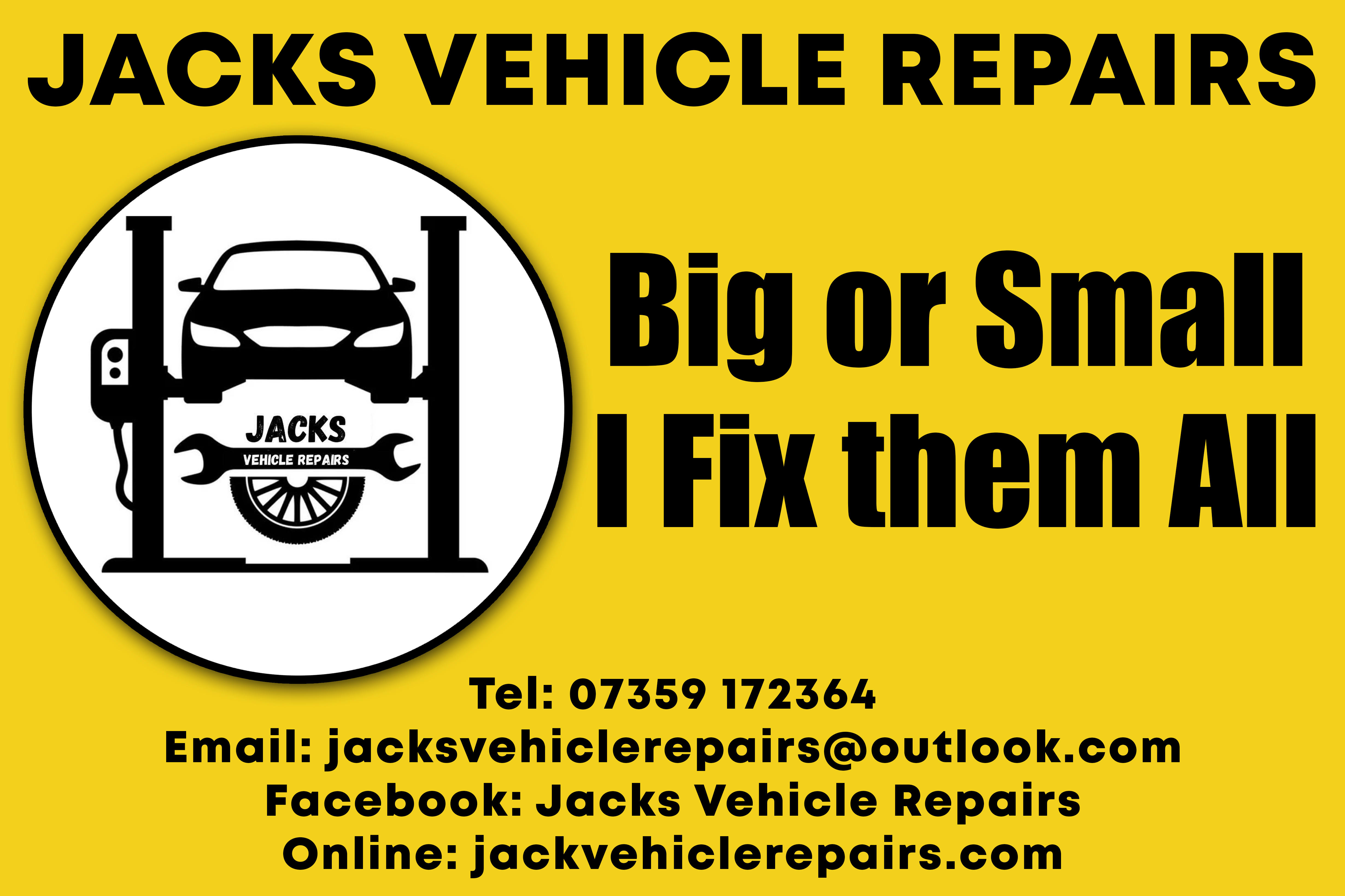Jacks Vehicle Repairs