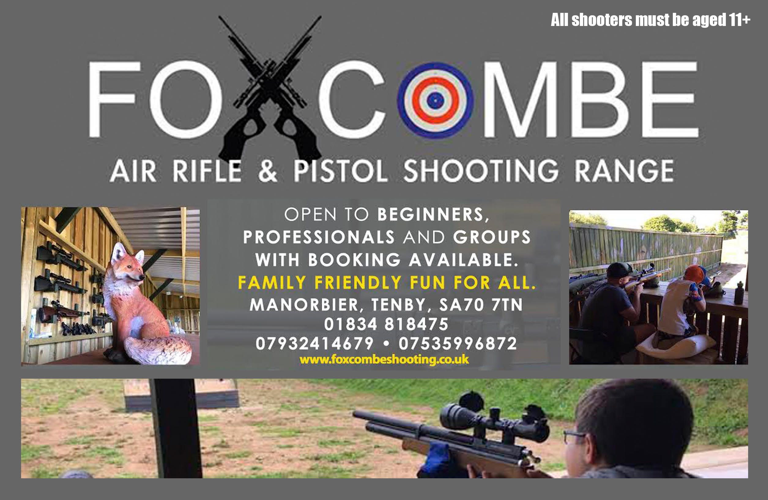 Foxcombe Air rifle and Pistol Shooting Range